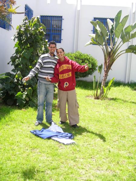 moi et simo a l'institut speciale des arts graphique